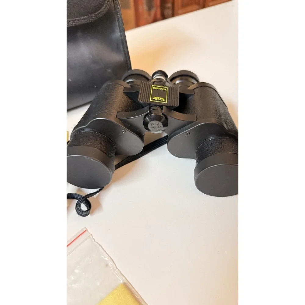 Bushnell Insta Focus‎ 7x35 Binoculars Wide Angle 420FT Case Japan Vintage